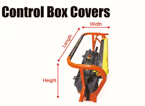JLG Control Box Cover- New style frame
