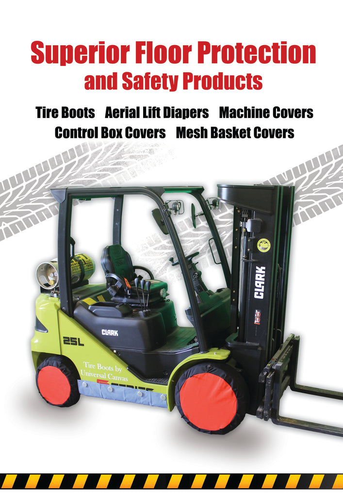 Economy lift diaper fits 5-8K warehouse fork truck